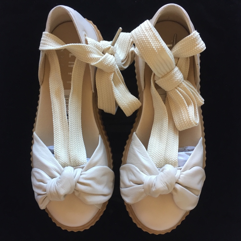 Fenty PUMA Rihanna Bow Creeper Leather Sandal - Picture 6 of 8